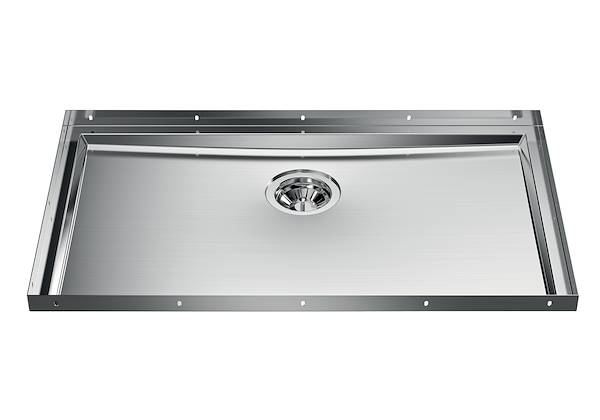 Lavello Phantom Base, Lavelli in acciaio inox