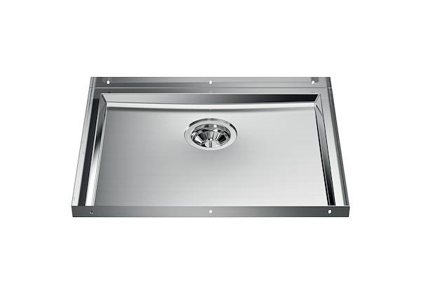 Lavello Phantom Base, Lavelli in acciaio inox