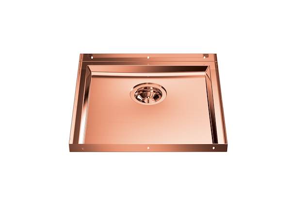Lavello Phantom Base Copper, Lavelli in acciaio inox