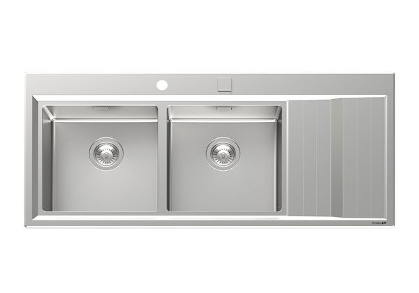 Lavello Stripe, Lavelli in acciaio inox