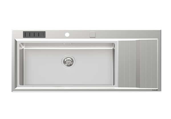 Lavello Stripe, Lavelli in acciaio inox