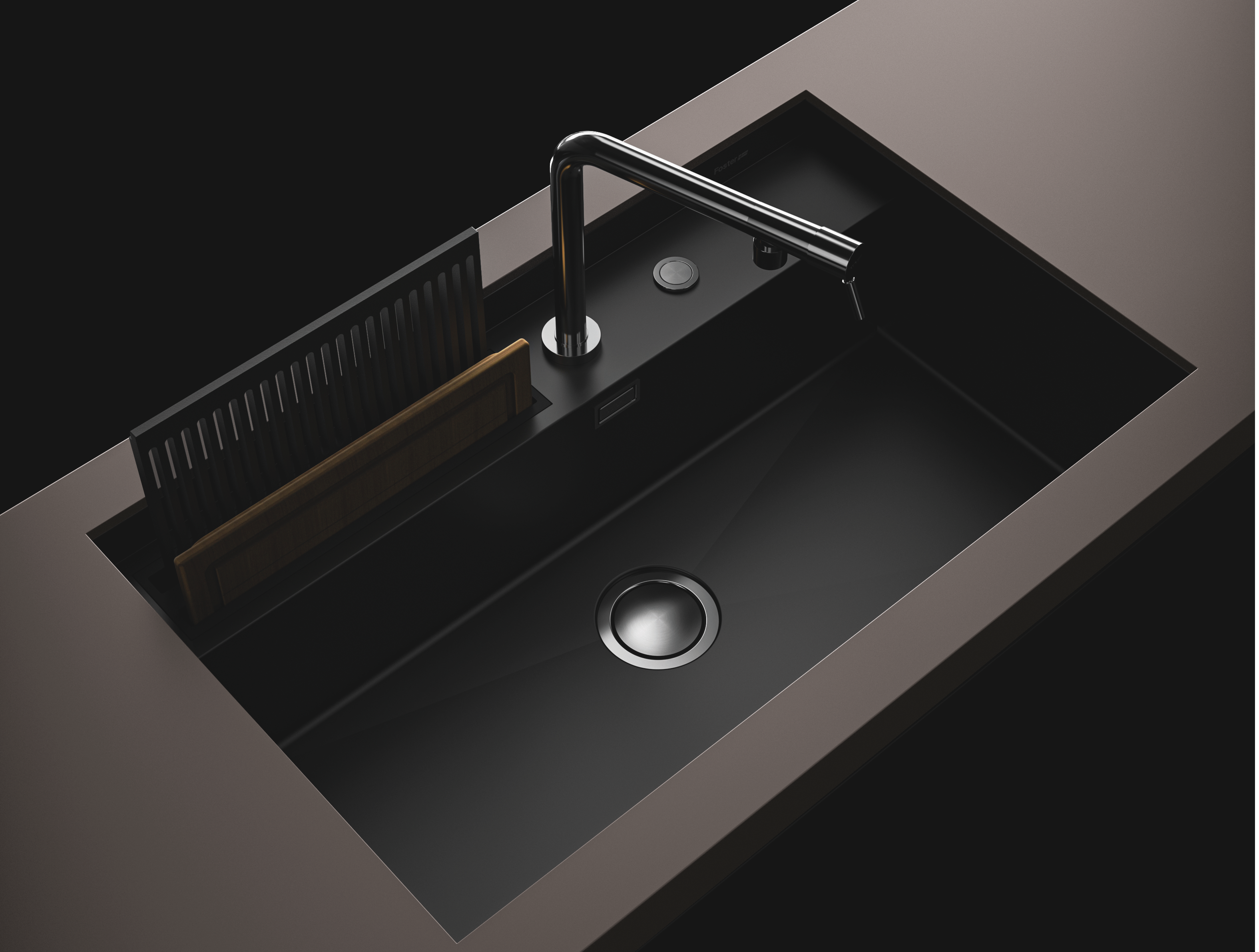 The elegance of black, the power of PVD technology.