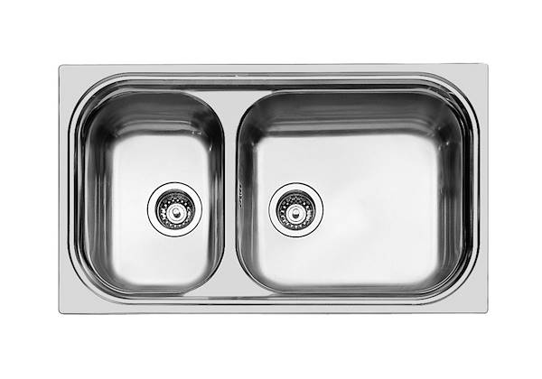 Lavello Big Bowl, Lavelli in acciaio inox