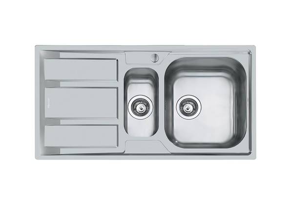 Lavello Foster Marine, Lavelli in acciaio inox