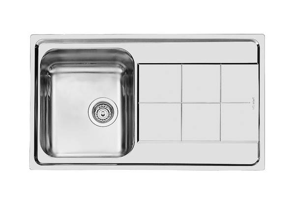 Lavello KS, Lavelli in acciaio inox
