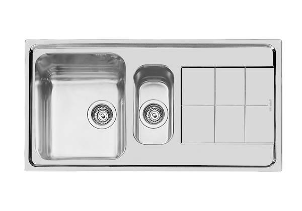 Lavello KS, Lavelli in acciaio inox