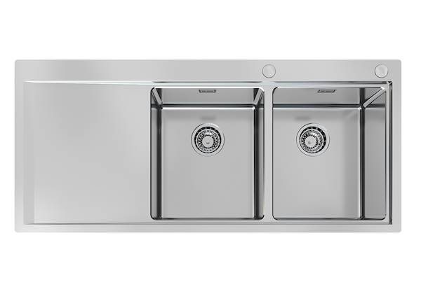Lavello Master, Lavelli in acciaio inox