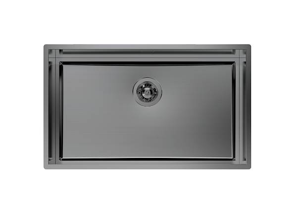 Sink Quadra EVO Gun Metal, Kitchen Sinks