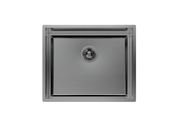 Sink Quadra EVO Gun Metal, Kitchen Sinks