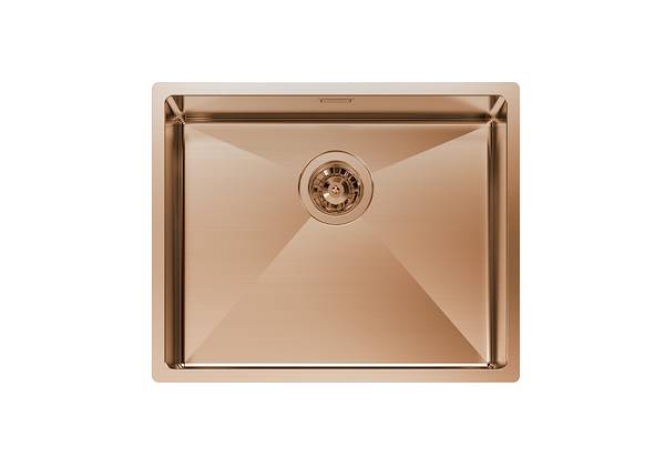 Sink Quadra R12 Brandy Fumè, Kitchen Sinks