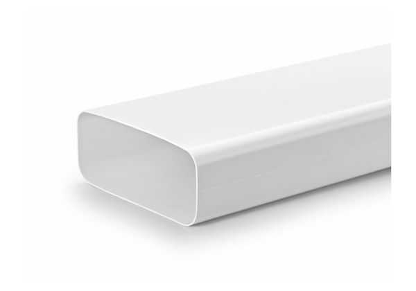 White tube - rectangular section, Accessories e Complements