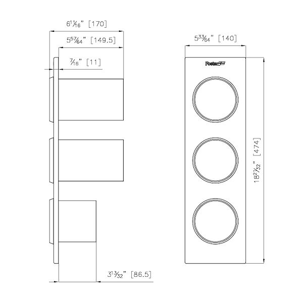 Ensemble de 3 porte-bouteilles