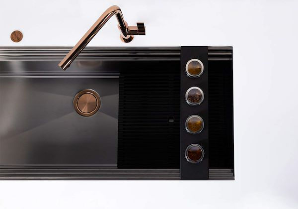 Lavello Happy Hour Gun Metal