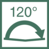120 ° rotation