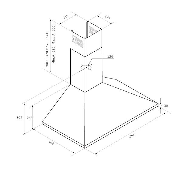 Cappa d'aspirazione Cimmi