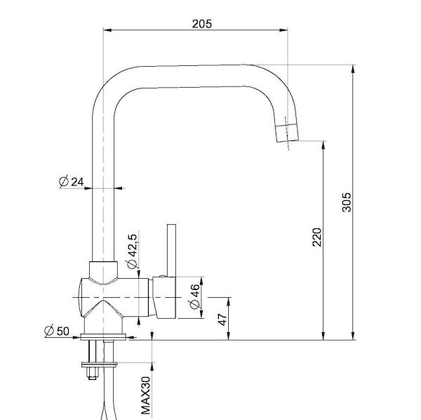 Mixer Tap Nettuno