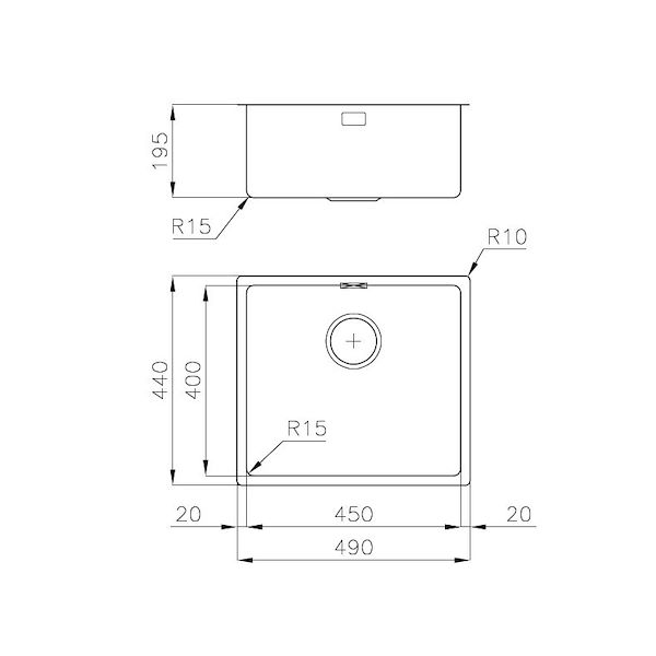 Fregadero KE Filotop