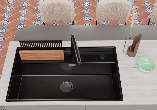 Sink Galante Black Fumè