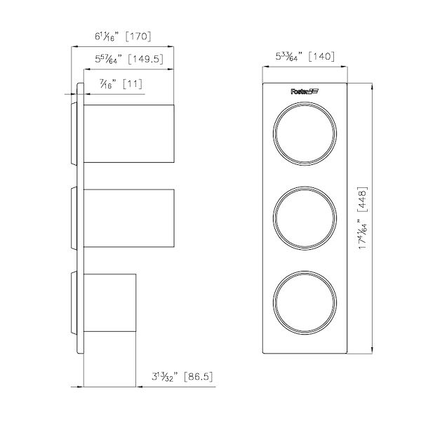 3 Bottles-holder set