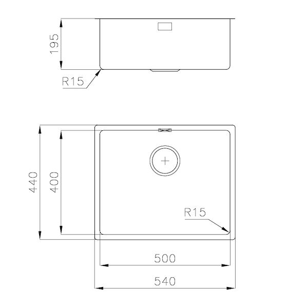 Lavello KE - R15 Vintage Gun Metal
