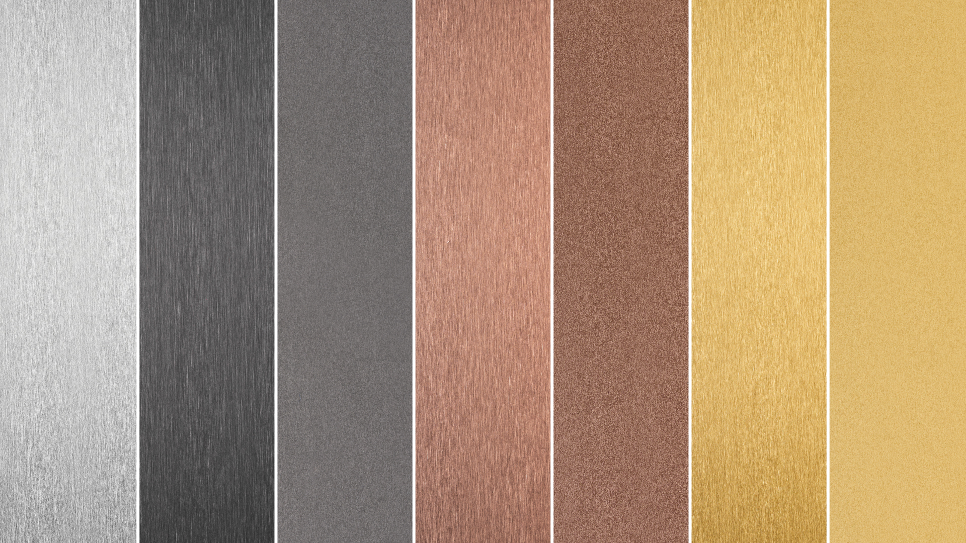 El fil rouge de la colección: el PVD