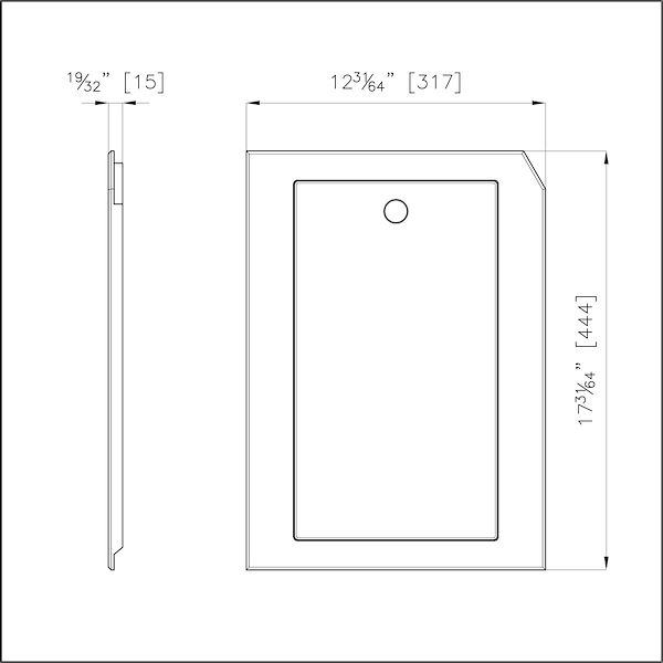 Planche de découpe en HDPE Twin