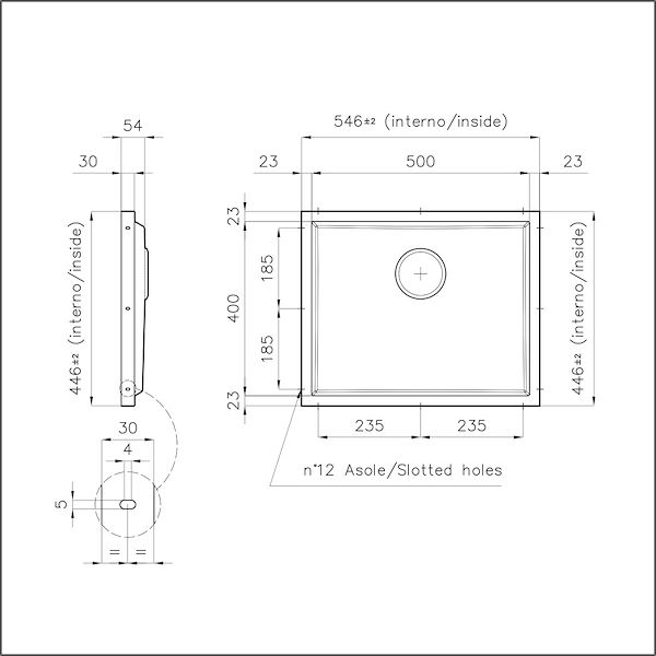 Lavello Phantom Base