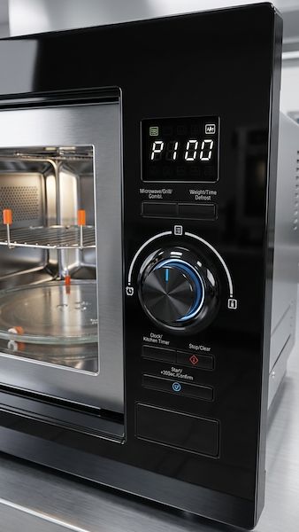 Forno Microonde  combi Black
