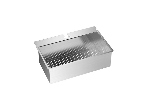 Stainless steel colander