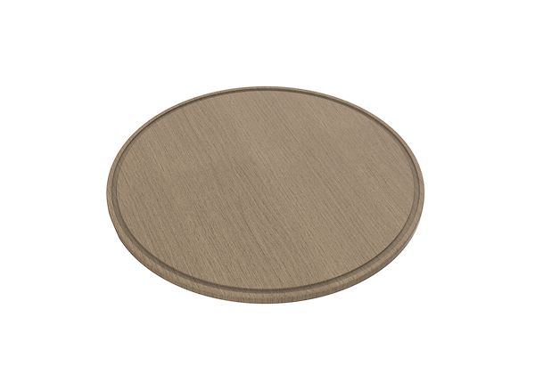 Tabla de cortar redonda de irokov