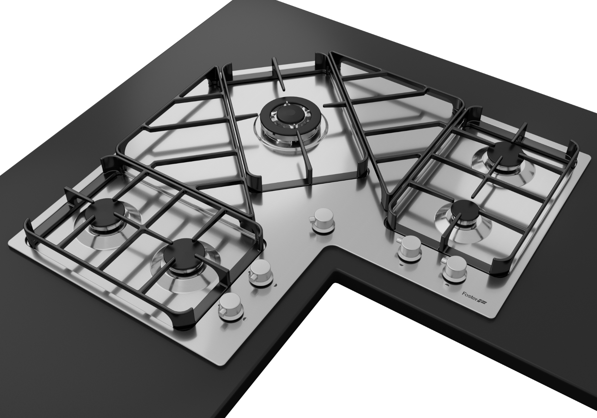 Tables et surfaces de cuisson  Surfaces de cuisson au gaz