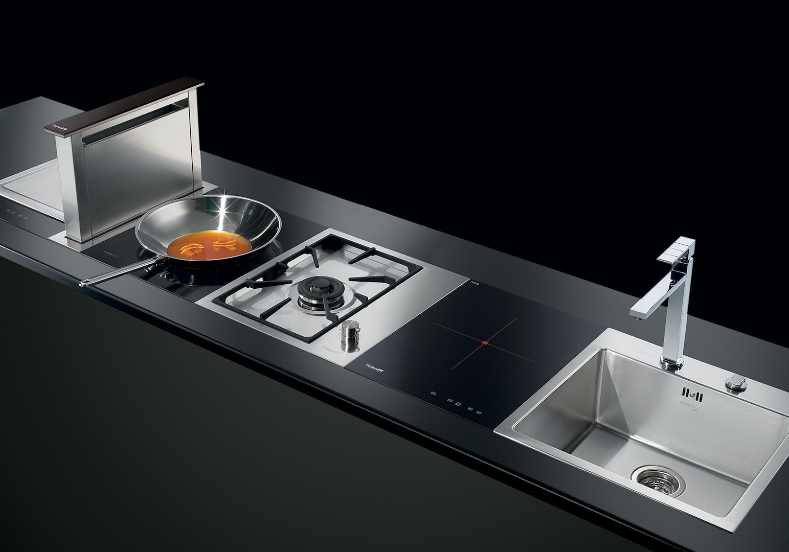 Cooker hob S4000 Domino Induction, Induction Hobs