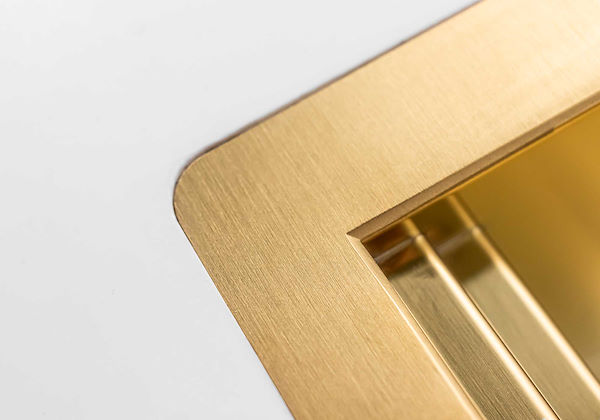 Fregadero Milanello Gold workstation