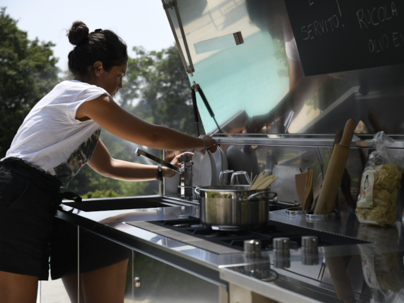 Finalmente, living outdoor