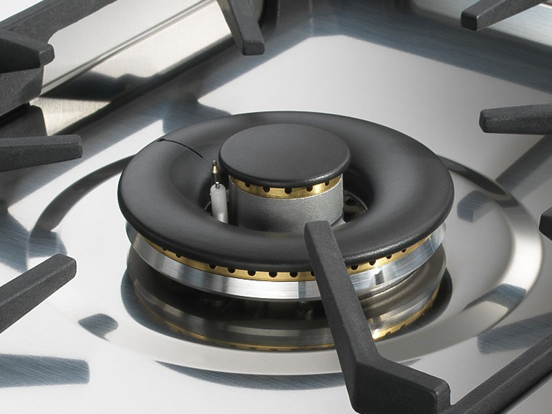 Gas hobs functions, AEO high efficiency burners