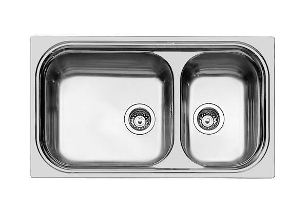 lavello da cucina in acciaio inox big bowl