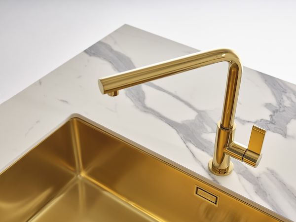 Acciaio inox PVD Oro 