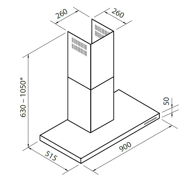 Cappa d'aspirazione KS Lux