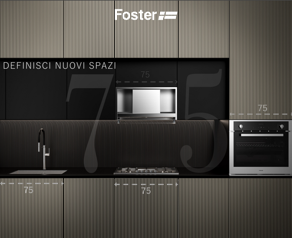 DEFINE NEW SPACES IN THE KITCHEN WITH THE 75 SERIES