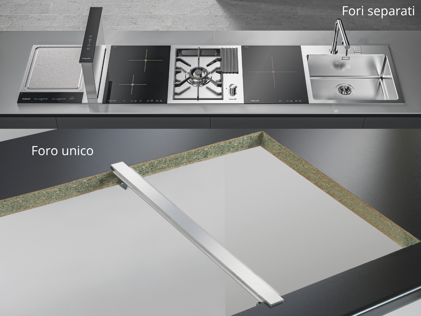 Different installation options