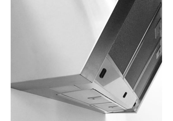 Campana extractora FL Slim black mirror