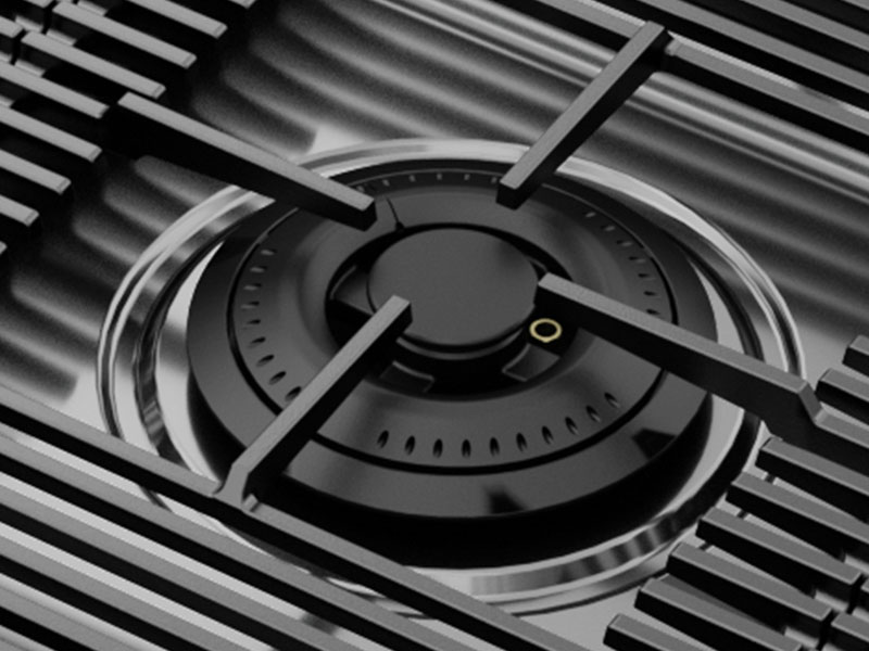 Fonctions des plaques de cuisson à gaz, caractéristiques et conception