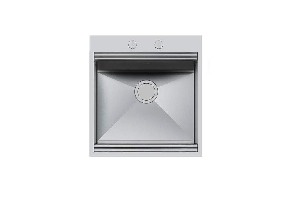 Sinks, Sink Foster Milano 1012 050, Basin for kitchen sink in stainless
