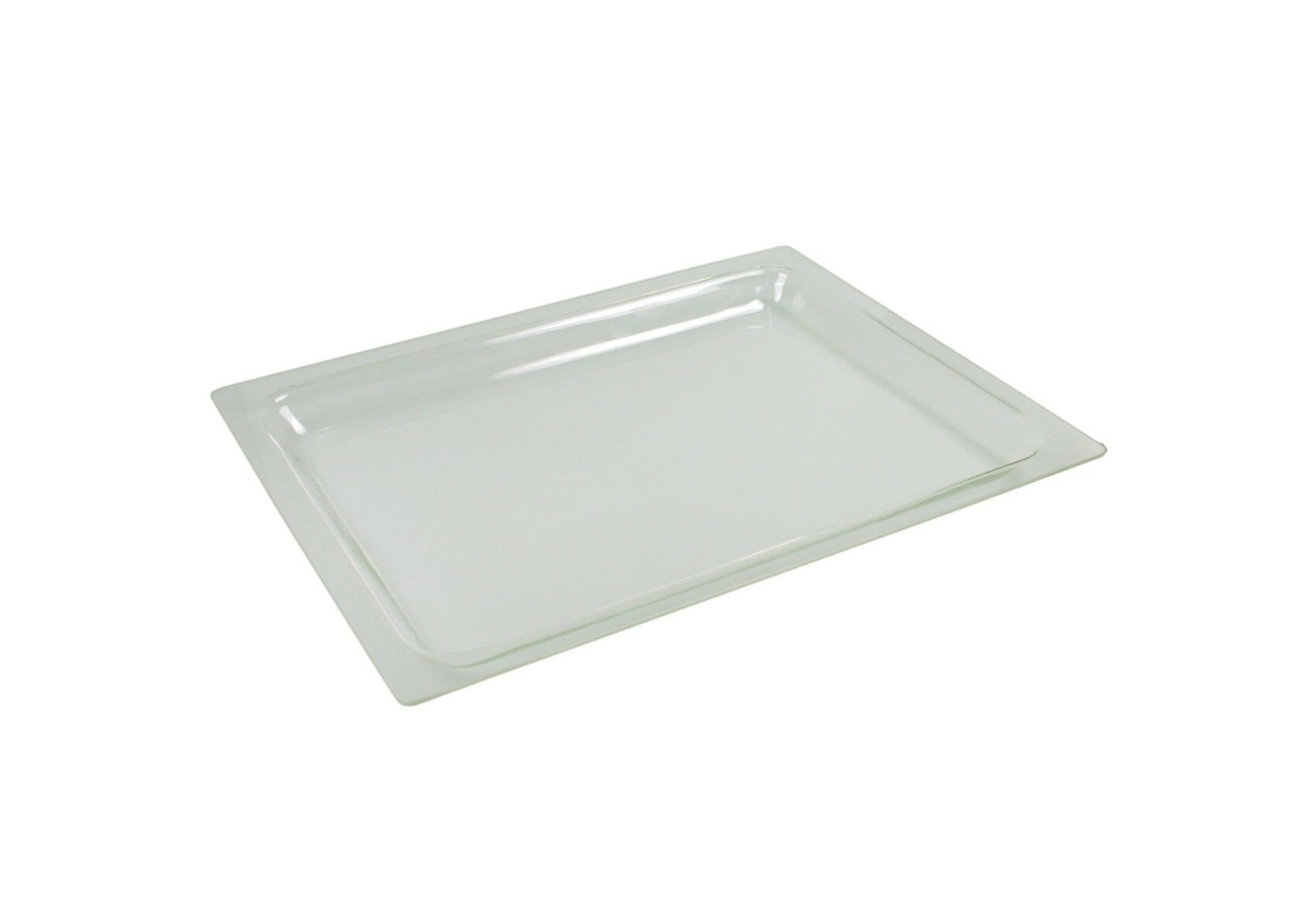 Glass tray with high thermal seal