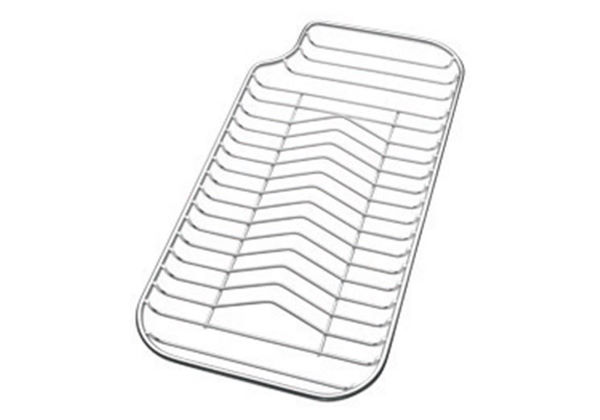 Grille porte-assiettes inox