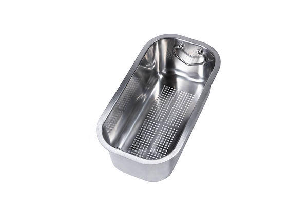 Stainless steel colander