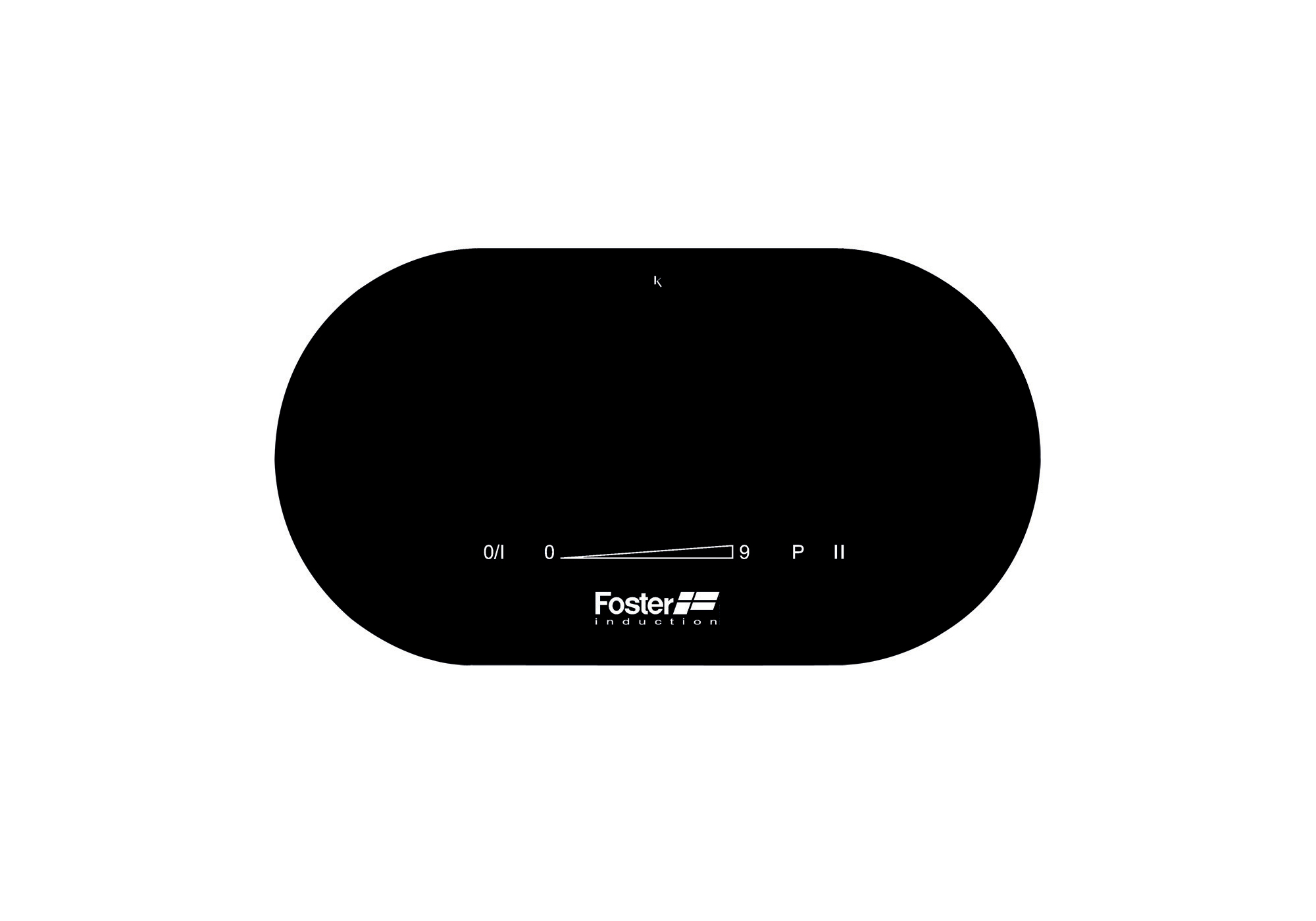 Induction posable double foyer – touches capacitives